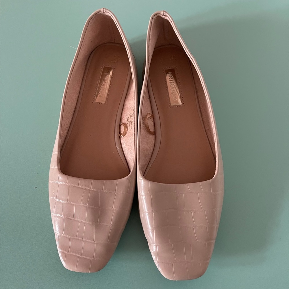 Cream colored flats